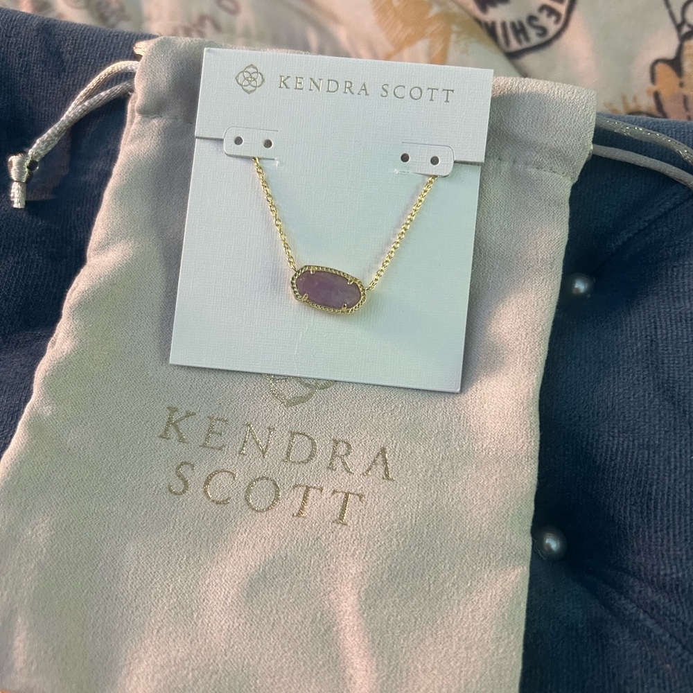 Kendra Scott Gold Elisa Necklace